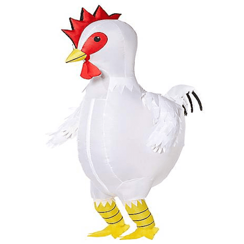 Adult Inflatable Chick Halloween Costume size Standard